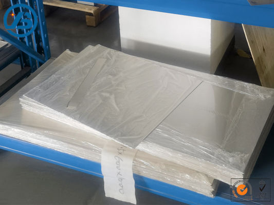 خرید صفحه آلیاژ مگنیزیم نقره ای با طولی 10٪ سختی HB30 online manufacture