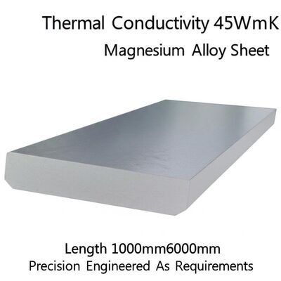رسانایی حرارتی 45WmK بطری آلیاژ منیزیم طول 1000mm6000mm دقیق طراحی شده به عنوان الزامات