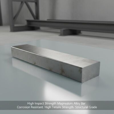 میله آلیاژ منیزیم با استحکام ضربه بالا، مقاومت در برابر خوردگی خوب و استحکام کششی بالا، ایده‌آل برای سازه‌ها